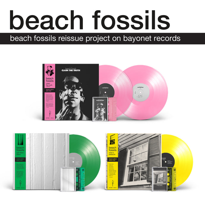 Announcing Beach Fossils Reissue Project on Bayonet Records
