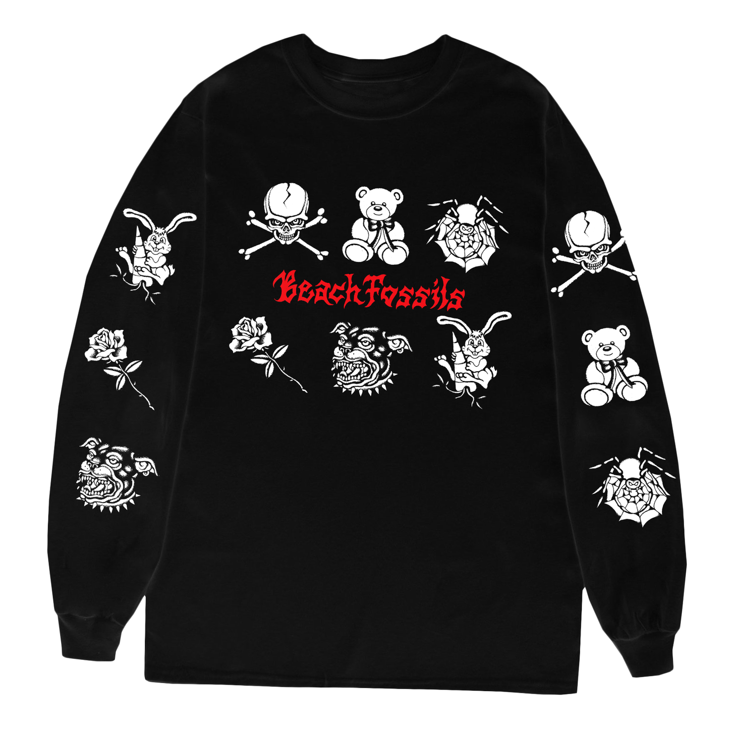 Beach Fossils Goth Long Sleeve
