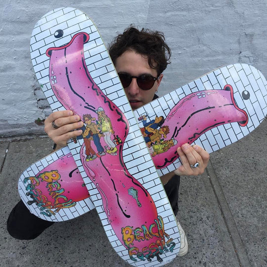 Beach Fossils x Habitat Skateboard!