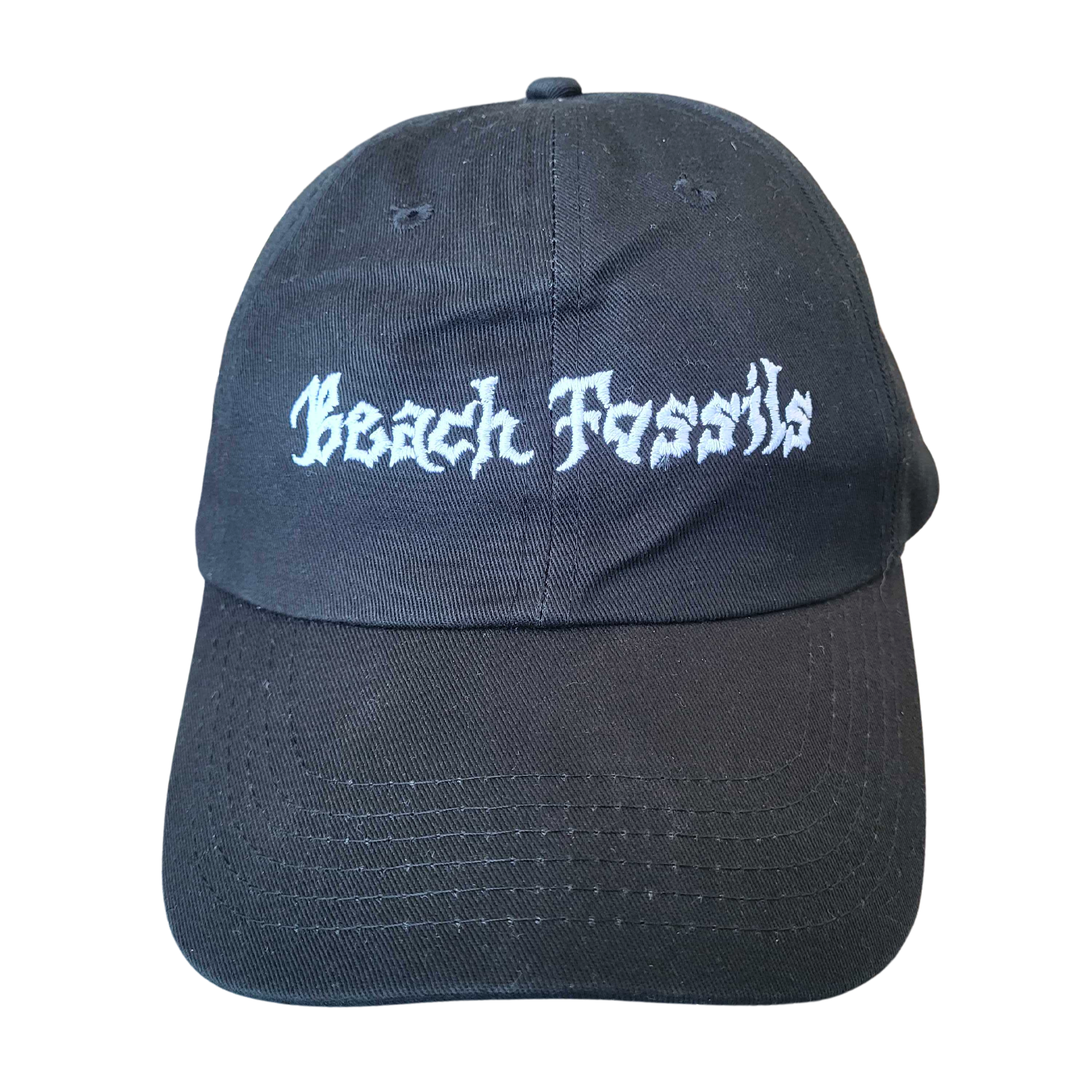Beach Fossils Goth Logo Hat