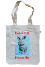Load image into Gallery viewer, Beach Fossils Bunny Tote Bag

