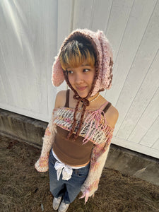 Limited Mei Semones Knit Bunny Hat