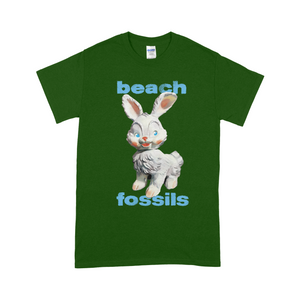 Beach Fossils Green 'Bunny' T-Shirt