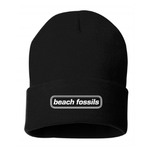 Black Beach Fossils Beanie