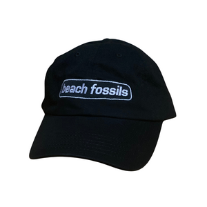 Beach Fossils Eurostile Logo Hat