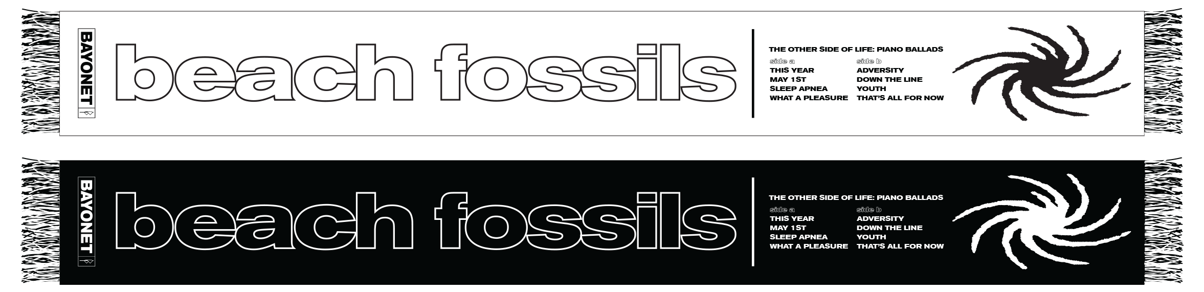 Beach Fossils Limited Edition Scarf